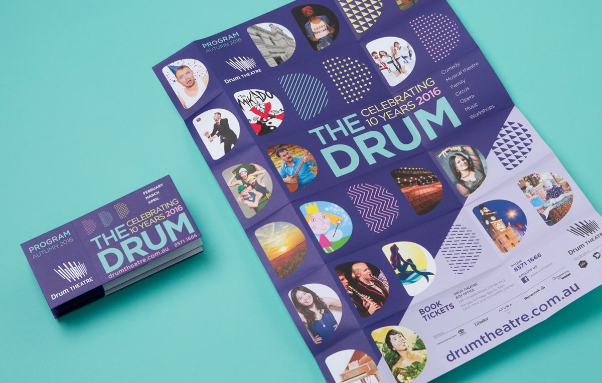 this is the drum theatre brochure